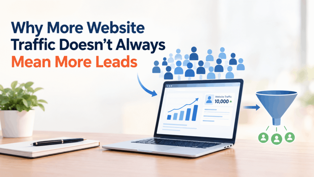 Why More Website Traffic Doesn’t Always Mean More Leads