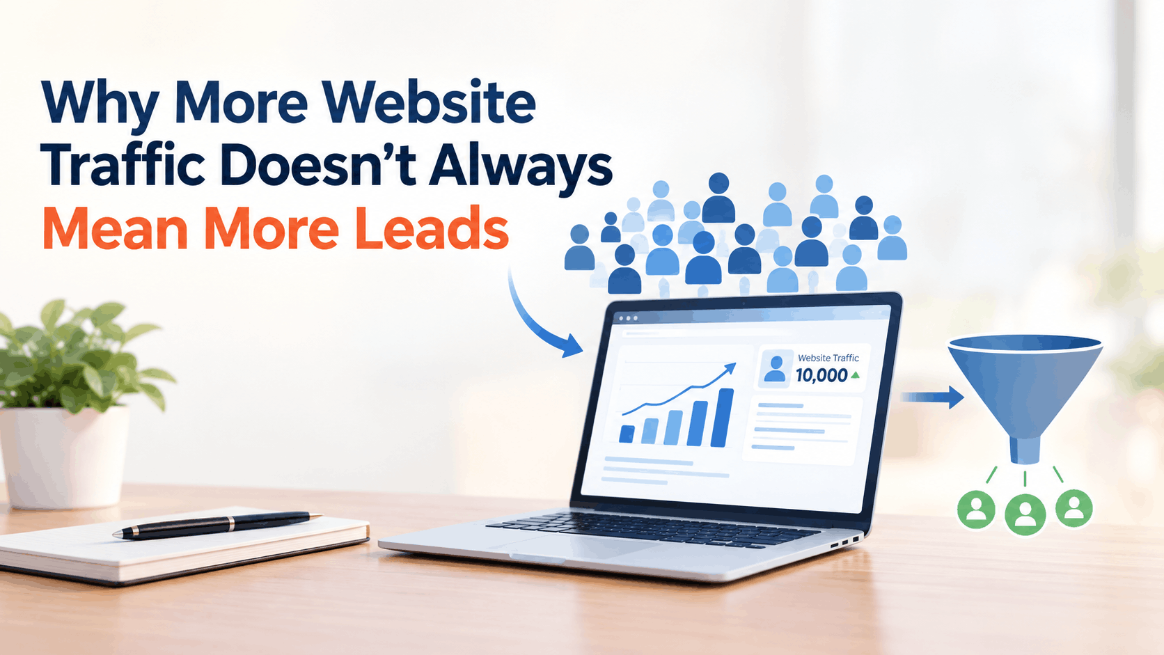 Why More Website Traffic Doesn’t Always Mean More Leads